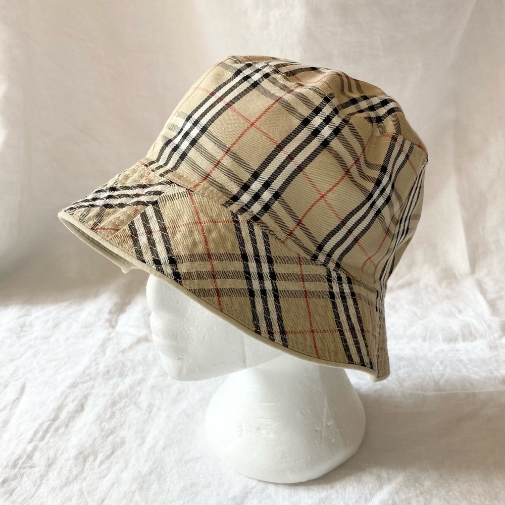 Plaid Reversible Bucket Hat - Picture 3 of 13